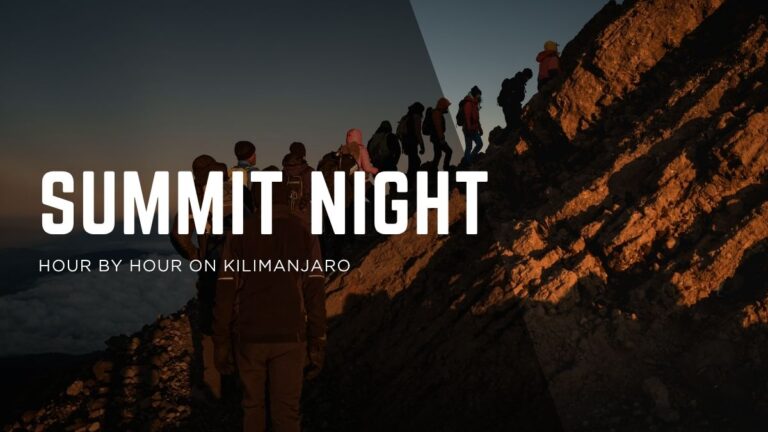 Kilimanjaro Summit Night, Hour by Hour